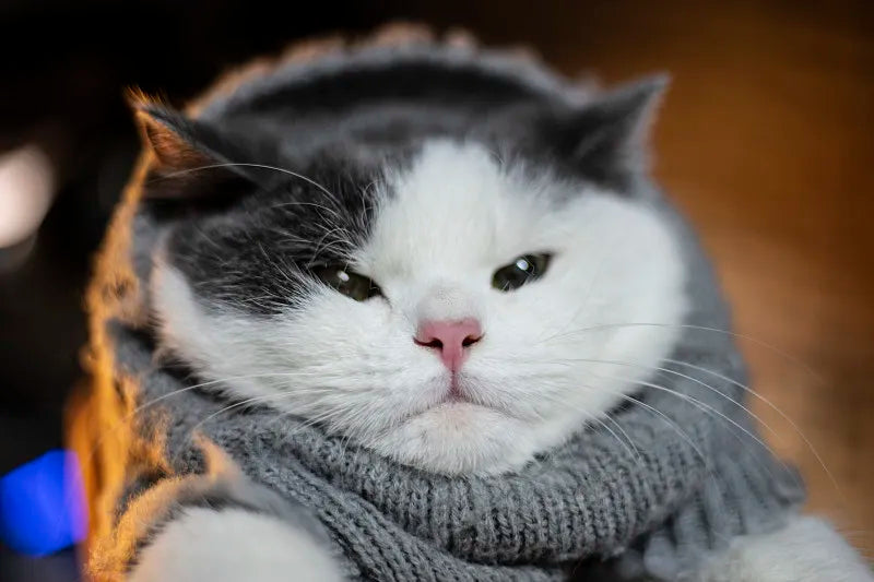 Why Your Cat Needs a Knitted Collar This Winter: Warmth Meets Style