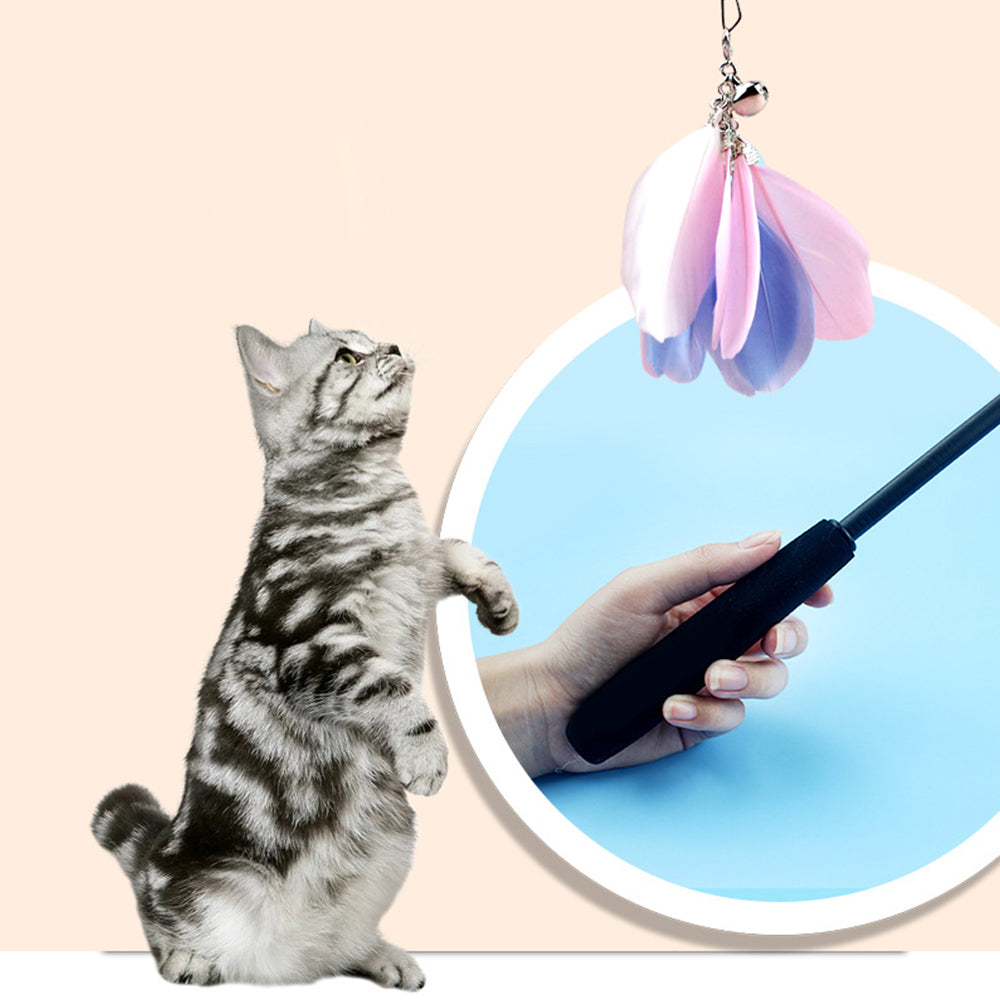 180cm Retractable Cat Teaser petin