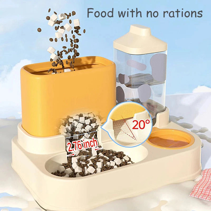 Automatic 2 in 1 Pet Feeder