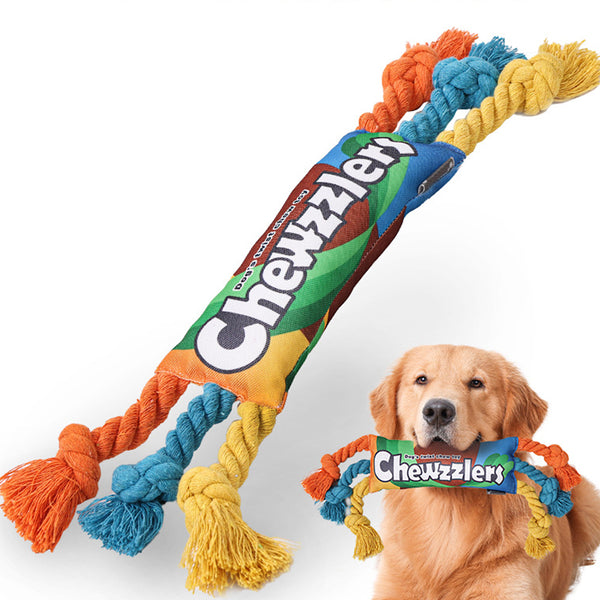 Rainbow Twist Dog Rope Toys