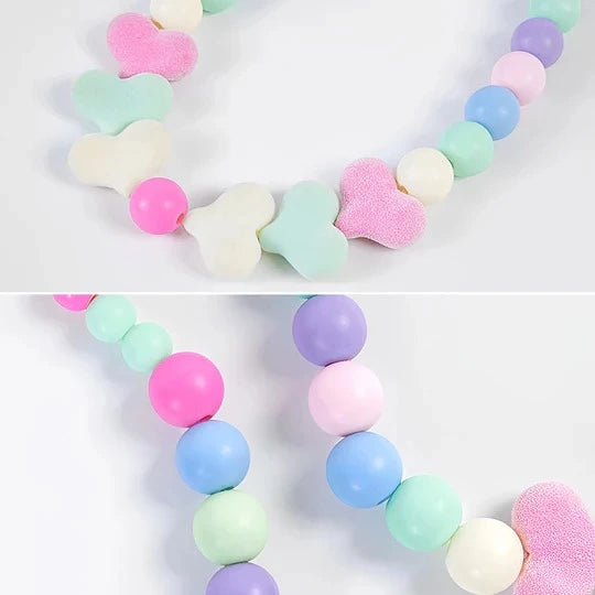 Acrylic Rainbow Candy Personalized Cat Collars 1