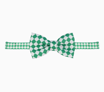 Adjustable Classic Plaid Cat Bow Tie petin