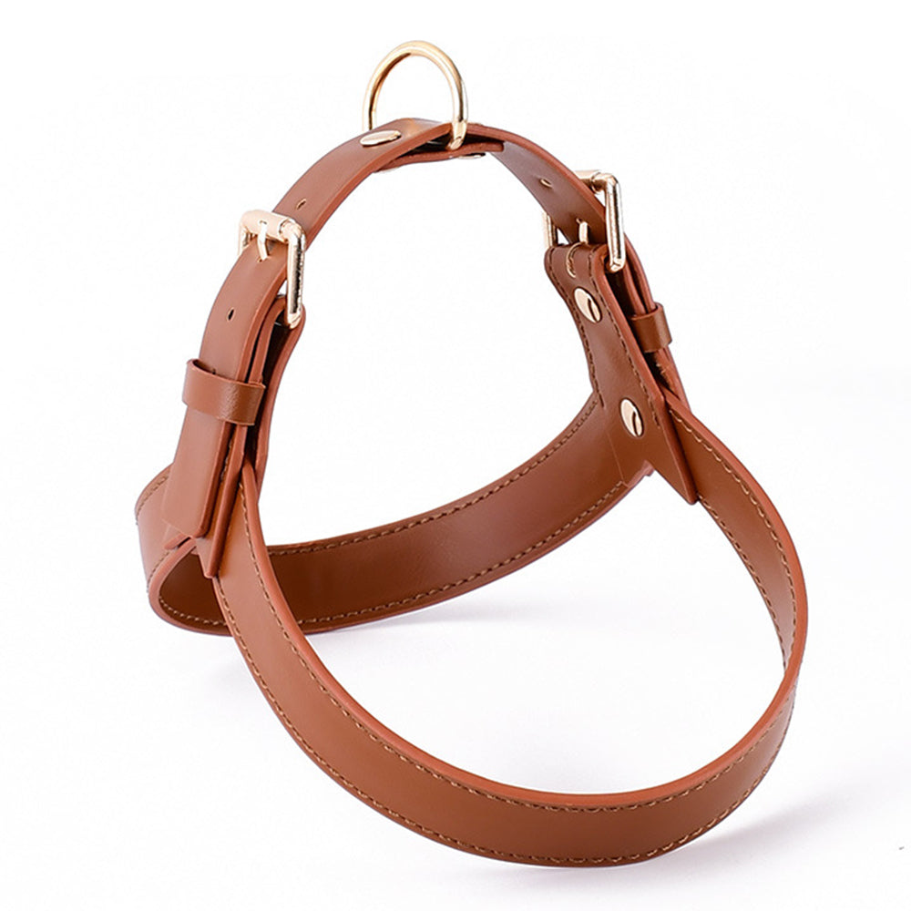 Adjustable and Washable Eco Leather Dog Harnesses petin