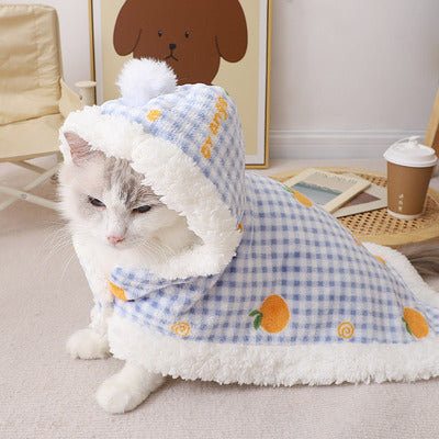 Adorable Pet Cloak Blanket petin