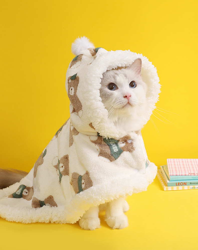 Adorable Pet Cloak Blanket petin