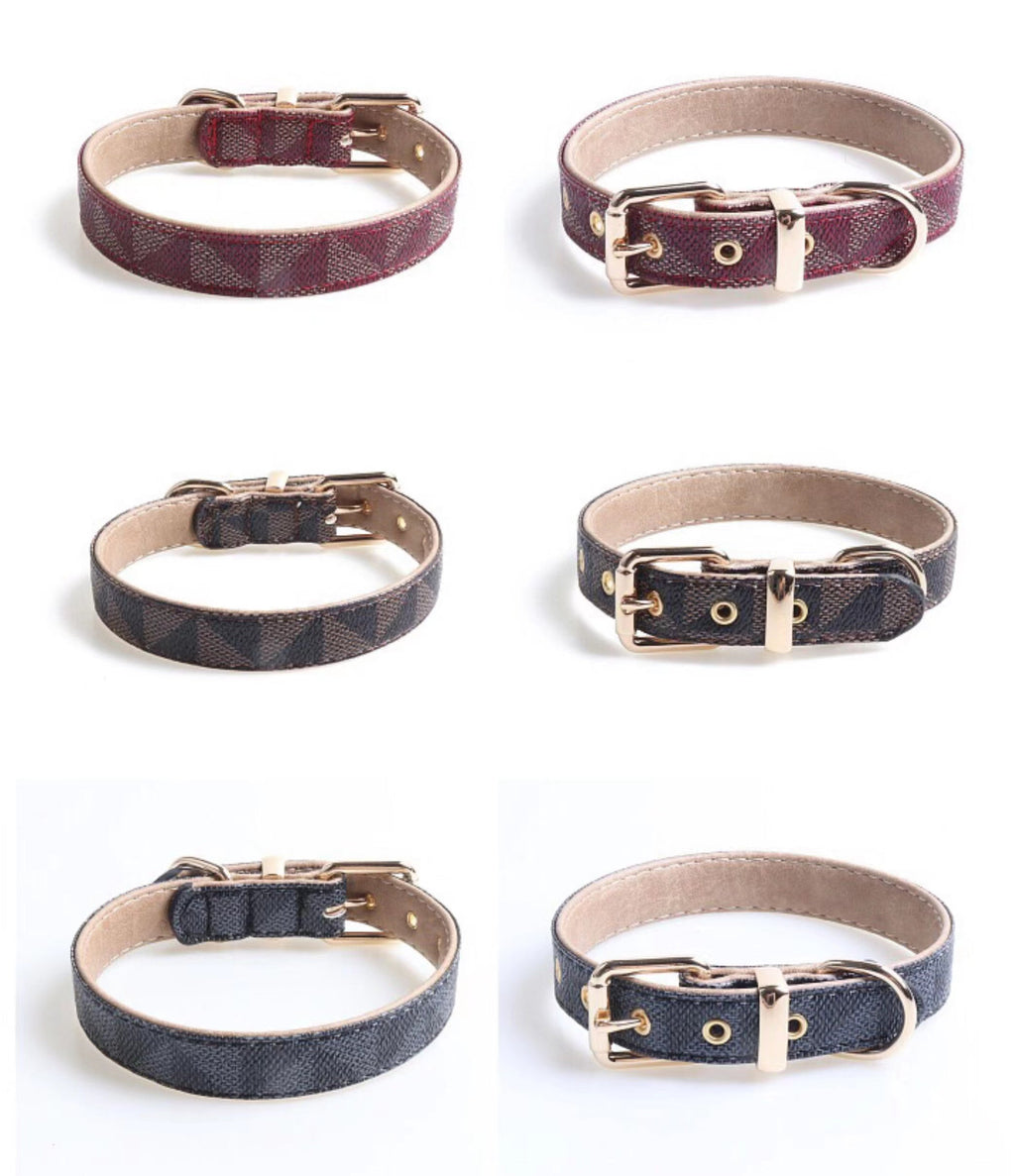 Advanced and Classic PU Leather Cat Collar petin