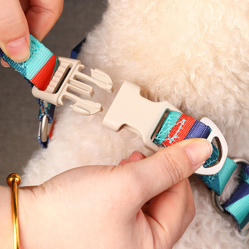 Anti-breakaway Vest Style Dog Harnesses petin