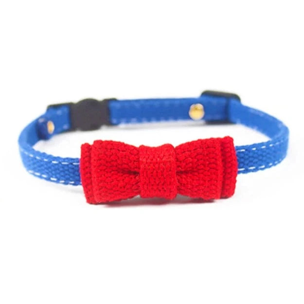Blue and Red Collision Color Cat Safety Collars 4