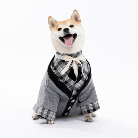 Bow tie Fashion design Dog Suit petin