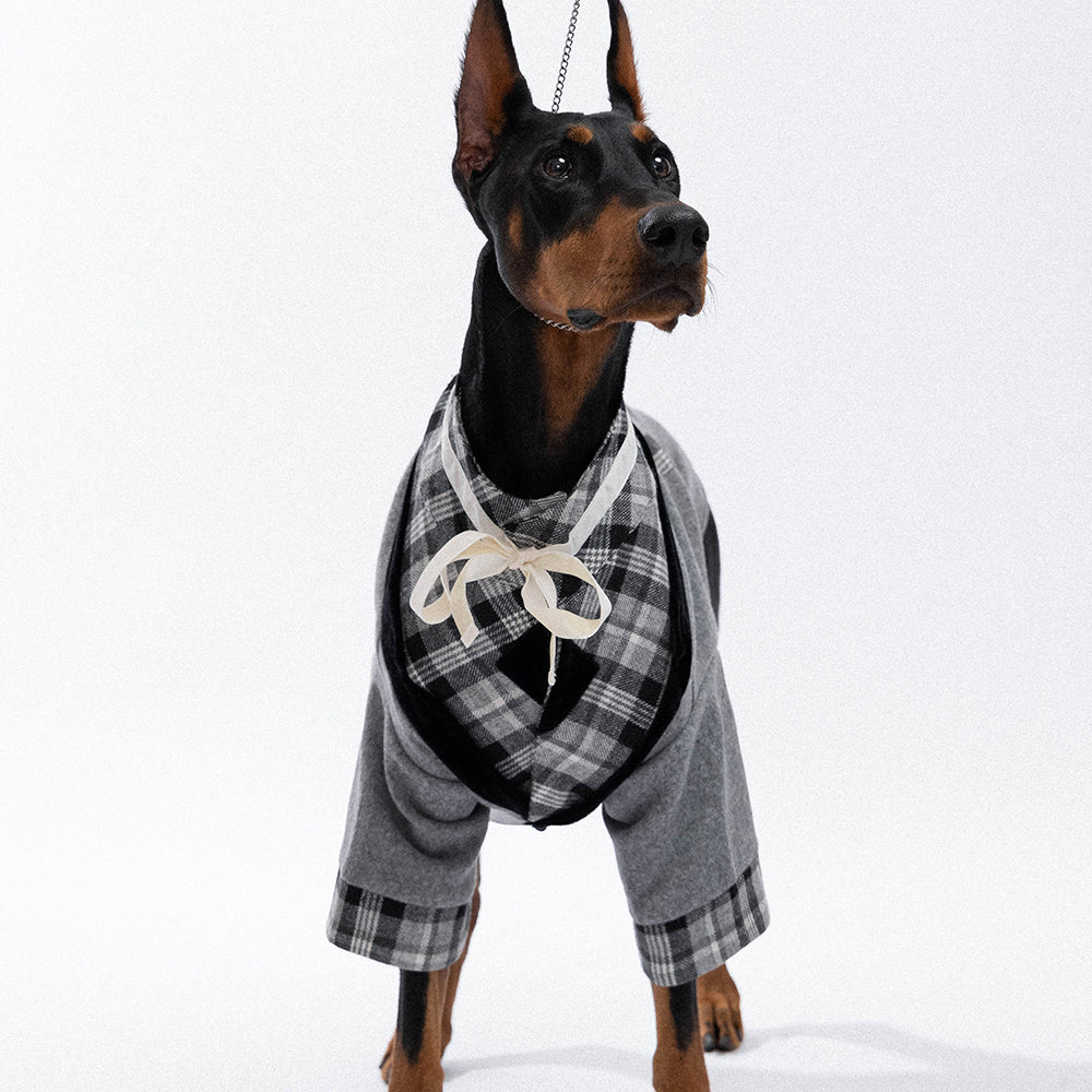 Bow tie Fashion design Dog Suit petin