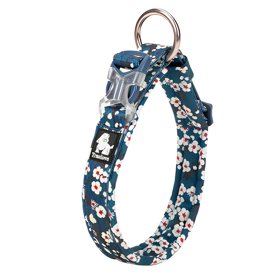 Breathable Floral Dog collar petin