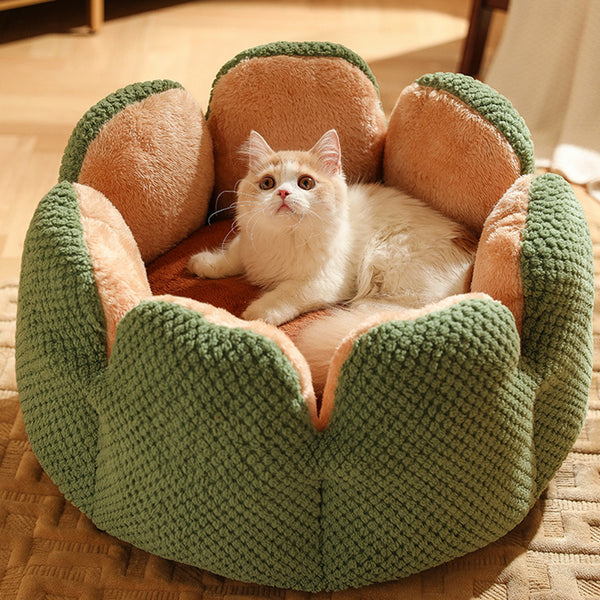 Cactus Soft Cat Bed