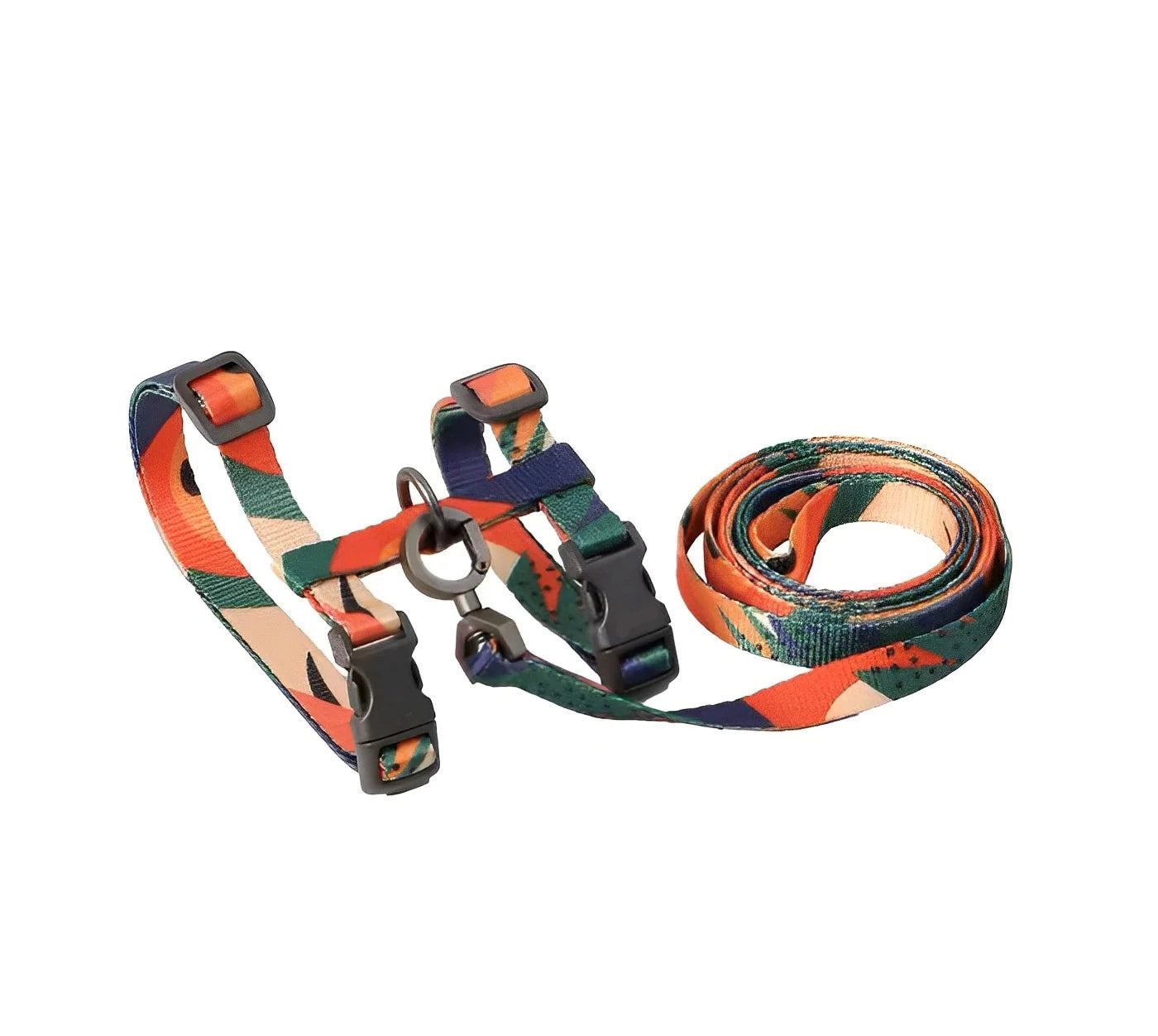 Camo H Harness for Cats 4