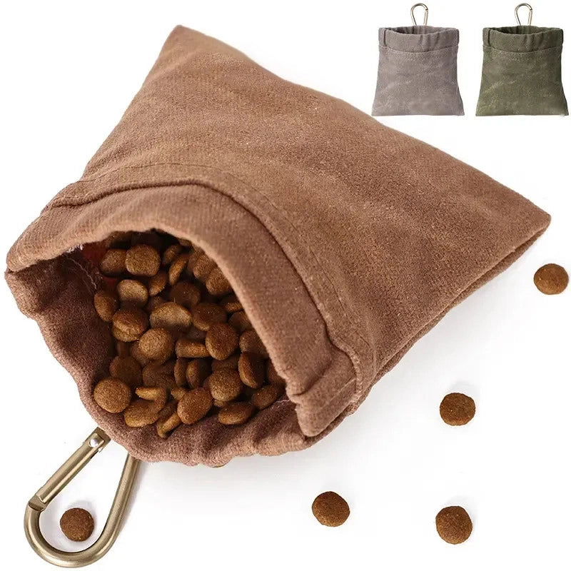 Canvas Dog Treat Bag lovepetin 2