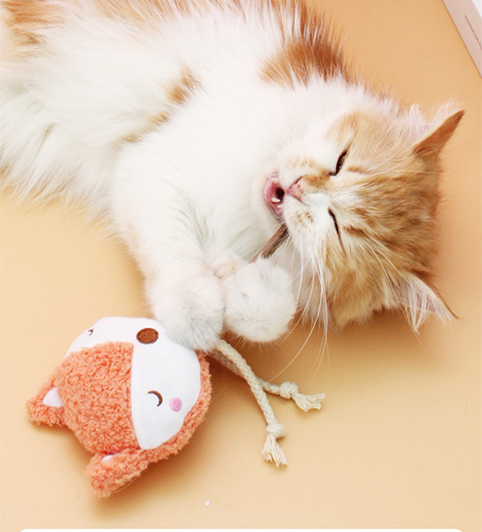 Cartoon Catnip Plush Cat Toys petin