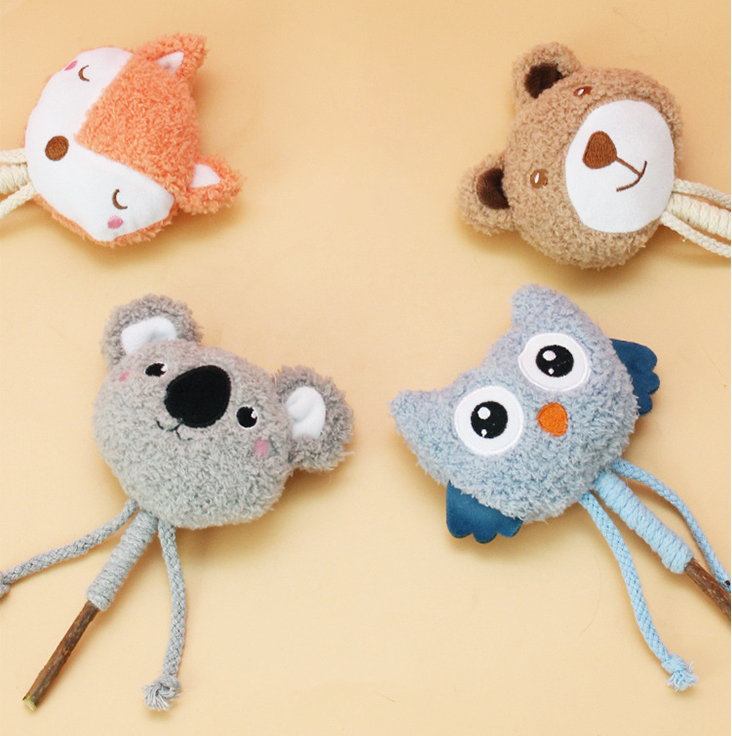 Cartoon Catnip Plush Cat Toys petin