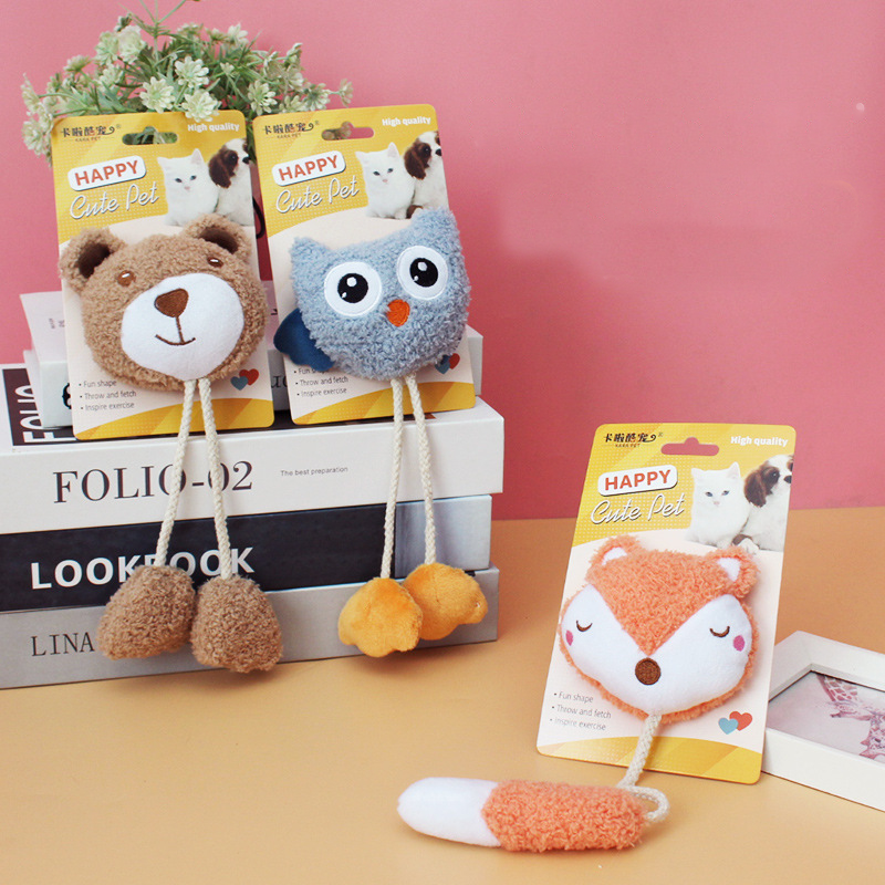 Cartoon Catnip Plush Cat Toys petin