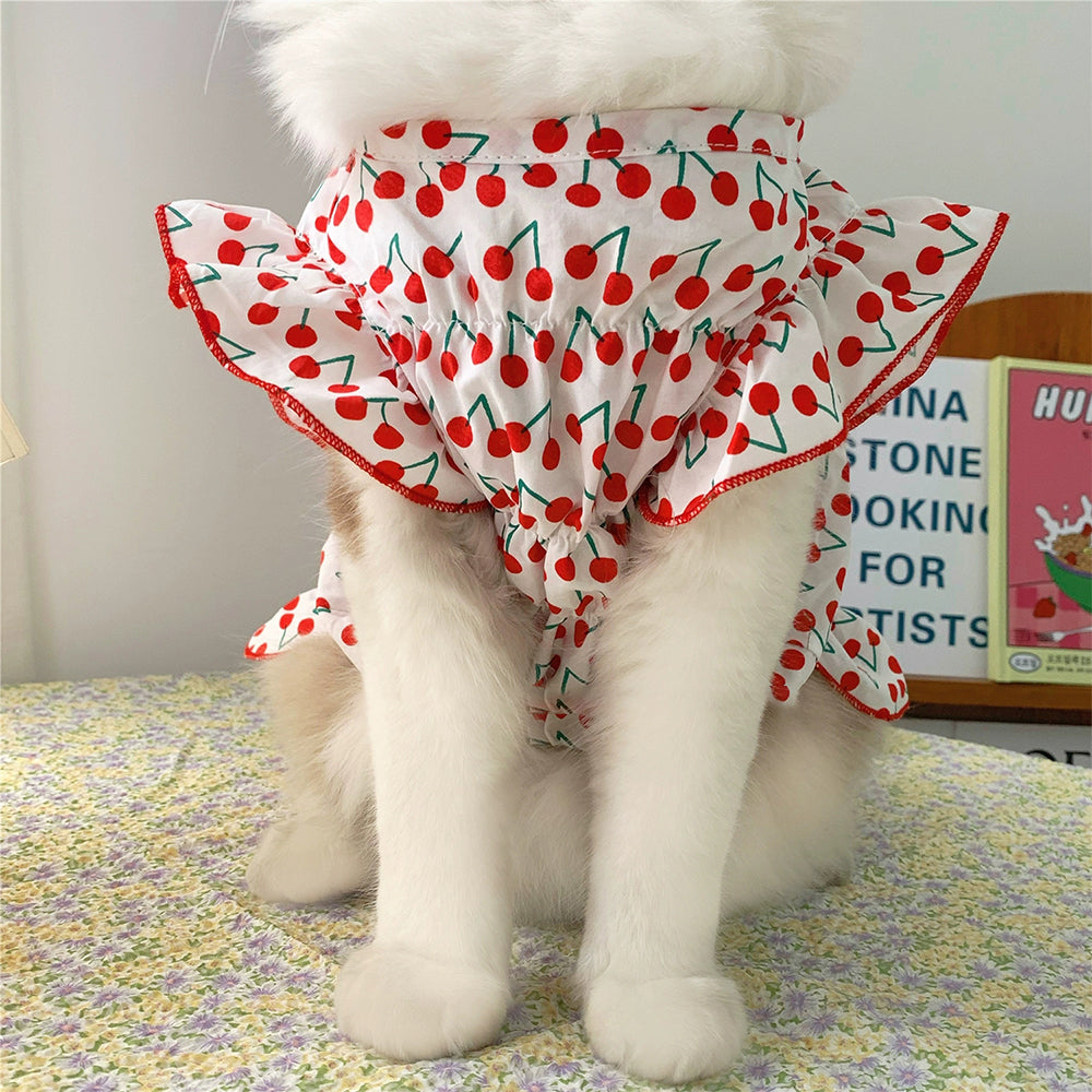 Cherry Lover Lovely Cat Dress petin