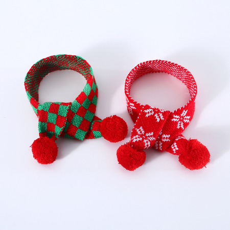 Christmas Lovely Adjustable Cat Scarf petin