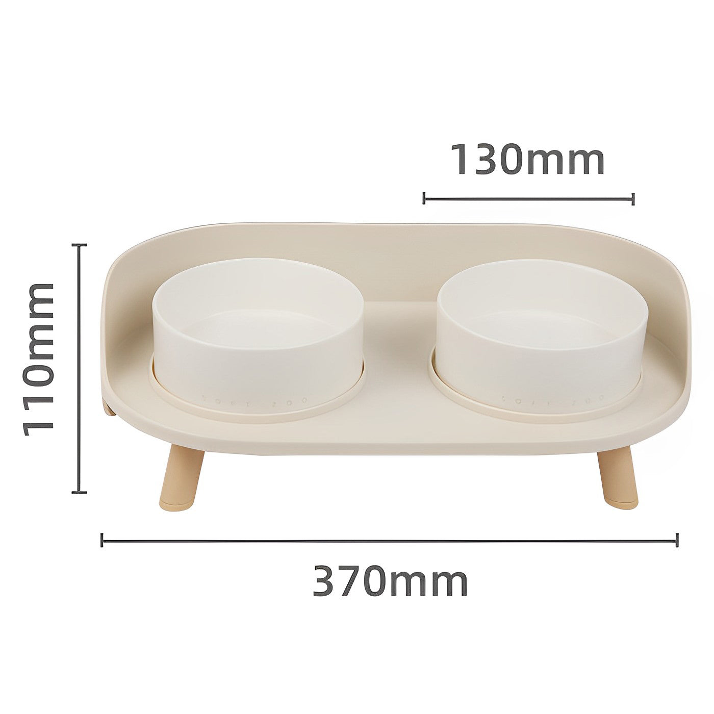 Classic Pet Two Bowls Set petin