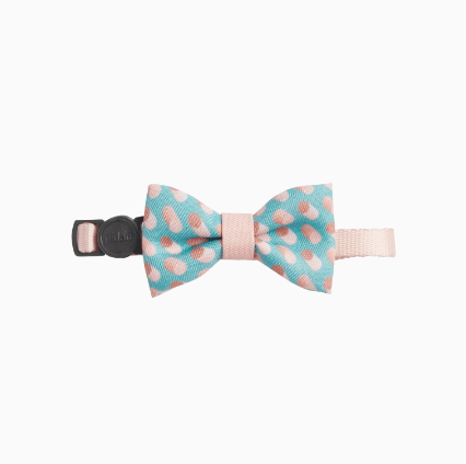 Colorful Abstract Style Cat Bow Tie petin