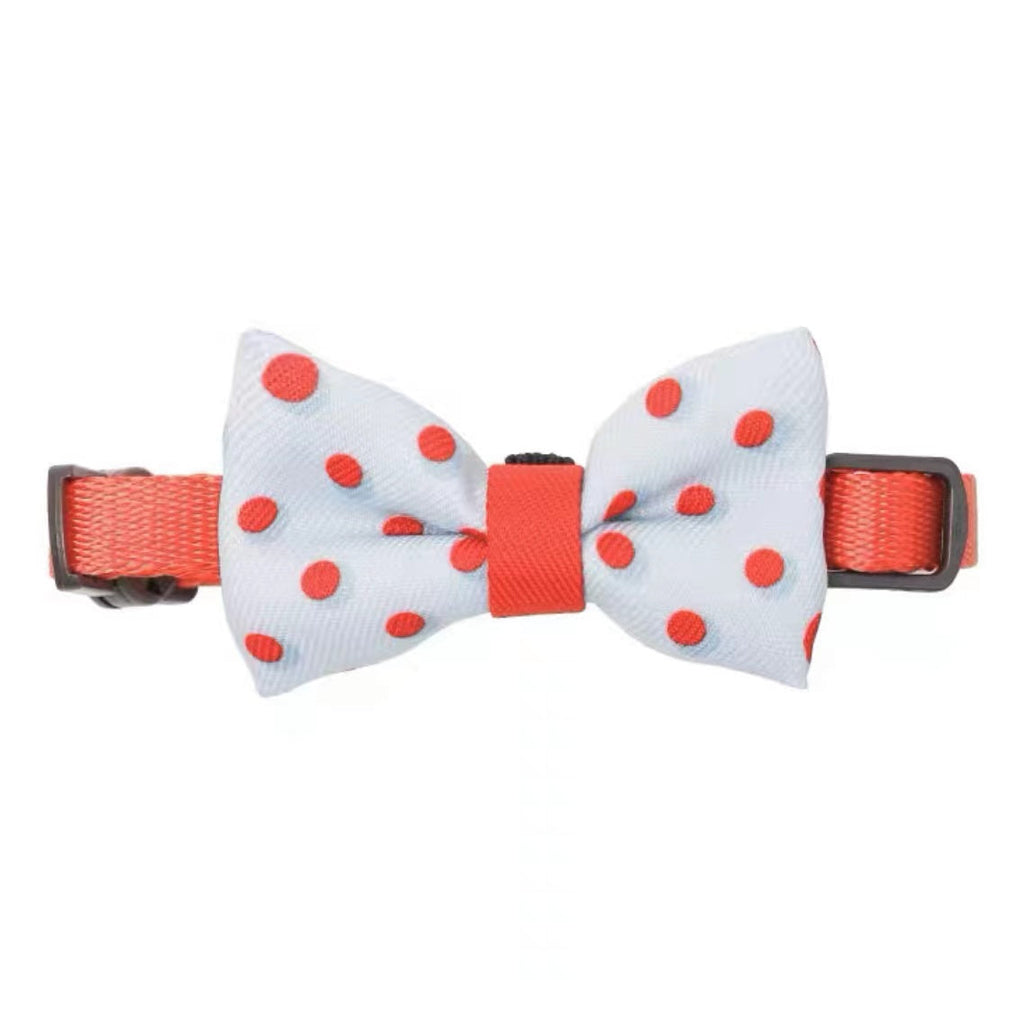 Colorful Abstract Style Cat Bow Tie petin