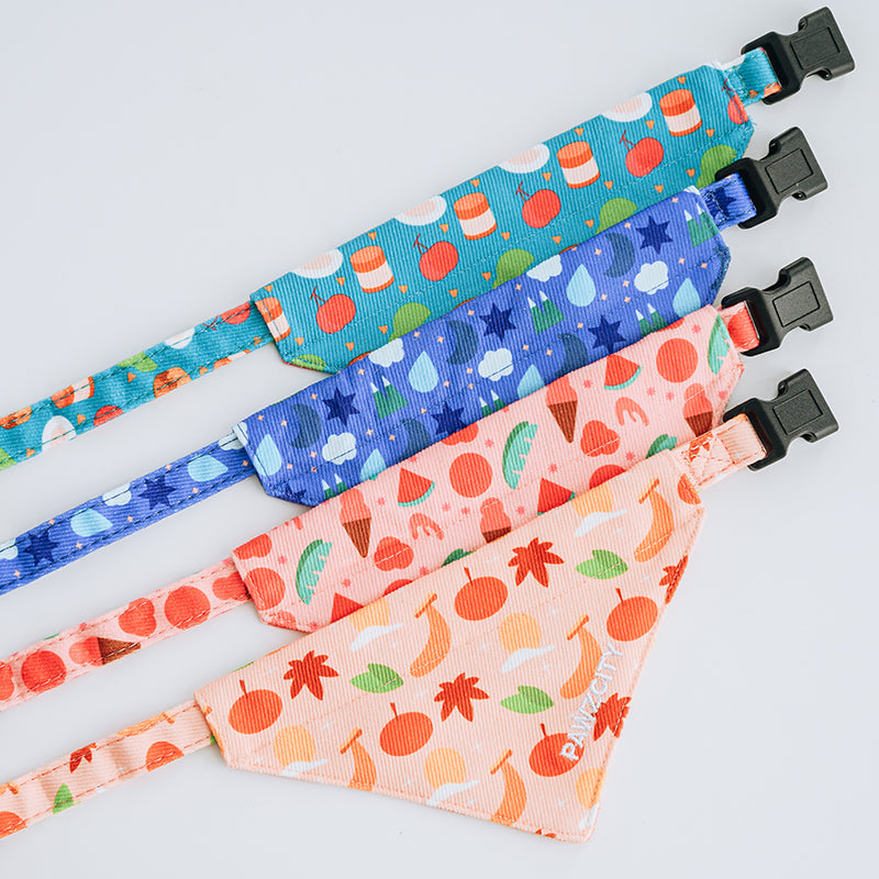 Colorful Fruit Dog Bandana petin