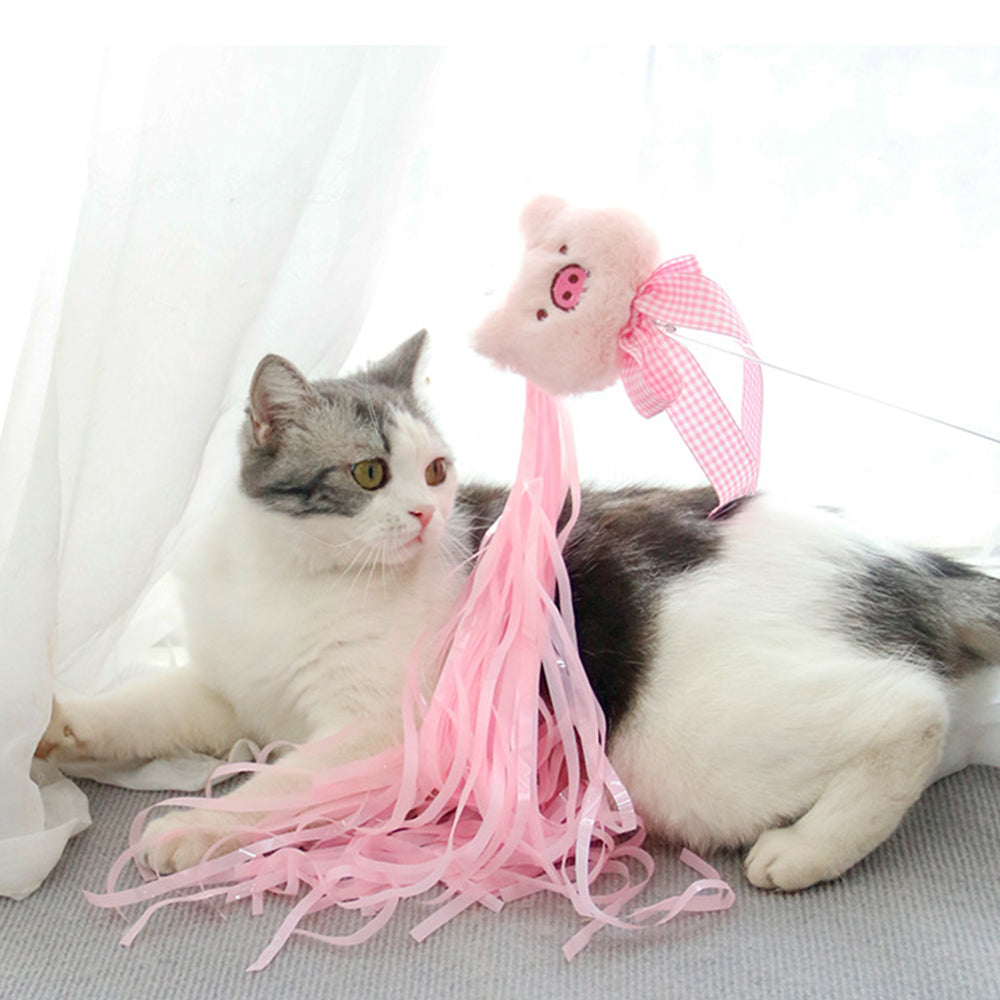 Colorful Tassel Cat Teaser petin