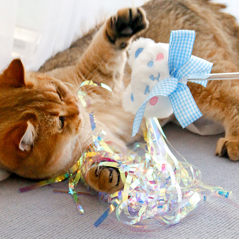 Colorful Tassel Cat Teaser petin