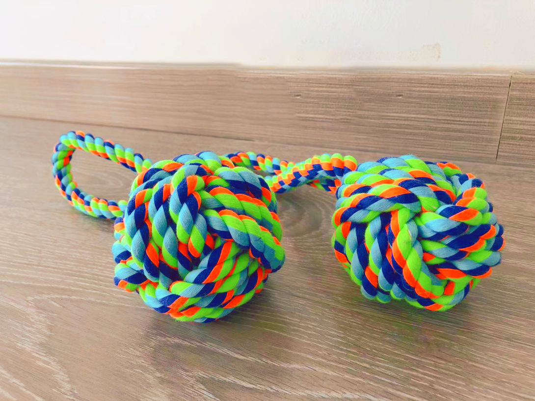 Colorful and Thickened Molar Rope Toy petin