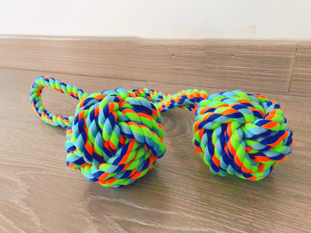 Colorful and Thickened Molar Rope Toy petin