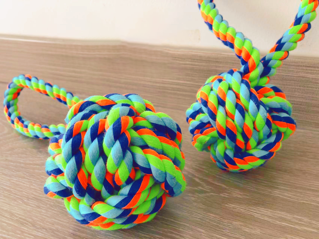 Colorful and Thickened Molar Rope Toy petin