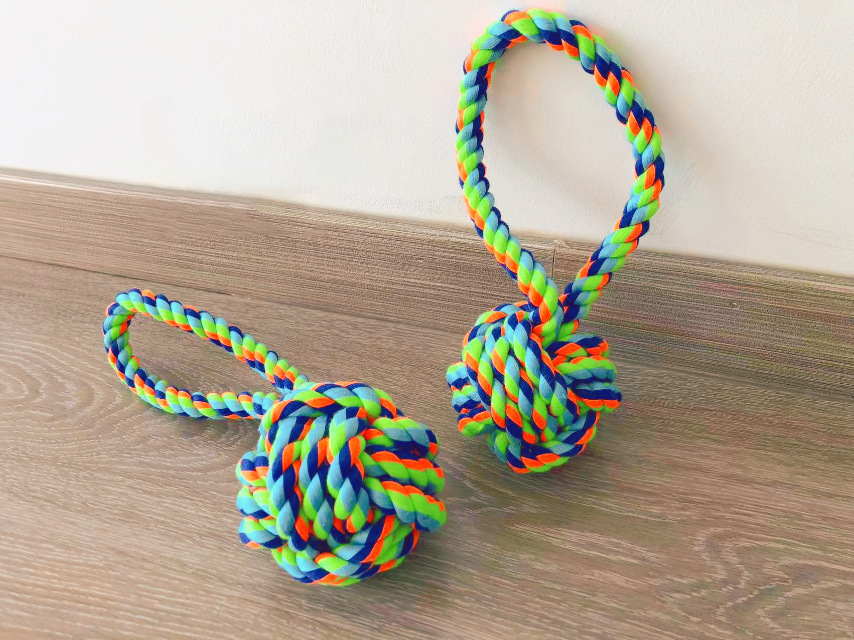 Colorful and Thickened Molar Rope Toy petin