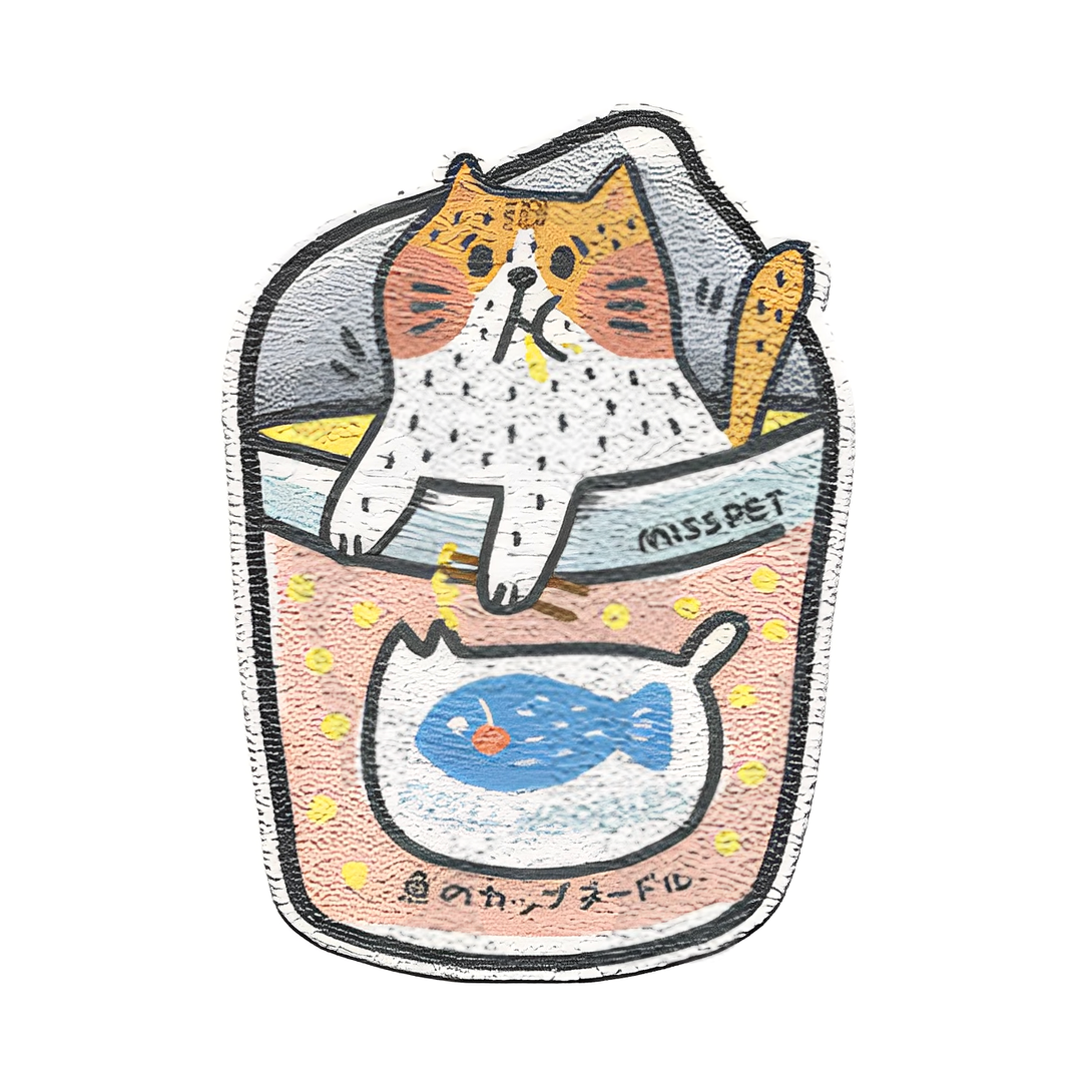 Creative Cartoon Collection Cat Litter Map petin