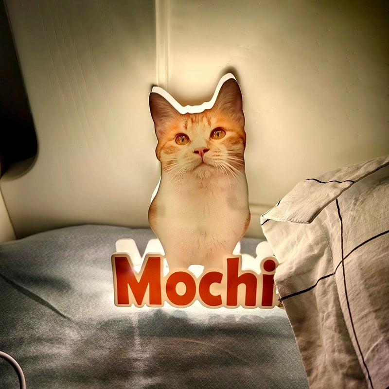 custom pet night light