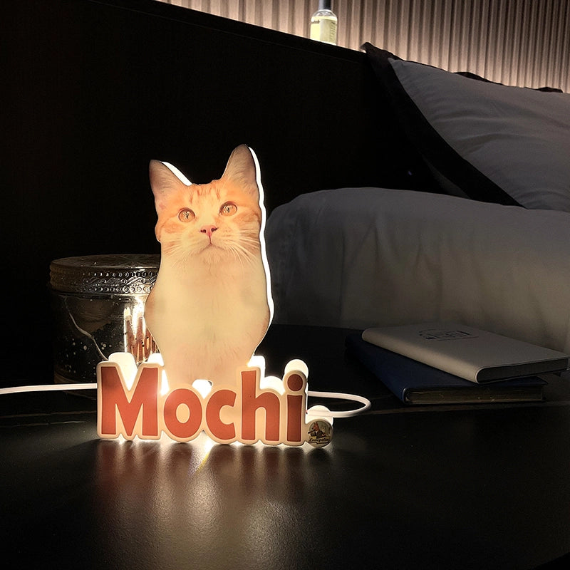 custom pet night light