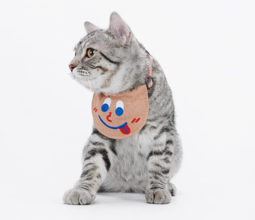 Cute Face Cotton Cat Bandana petin