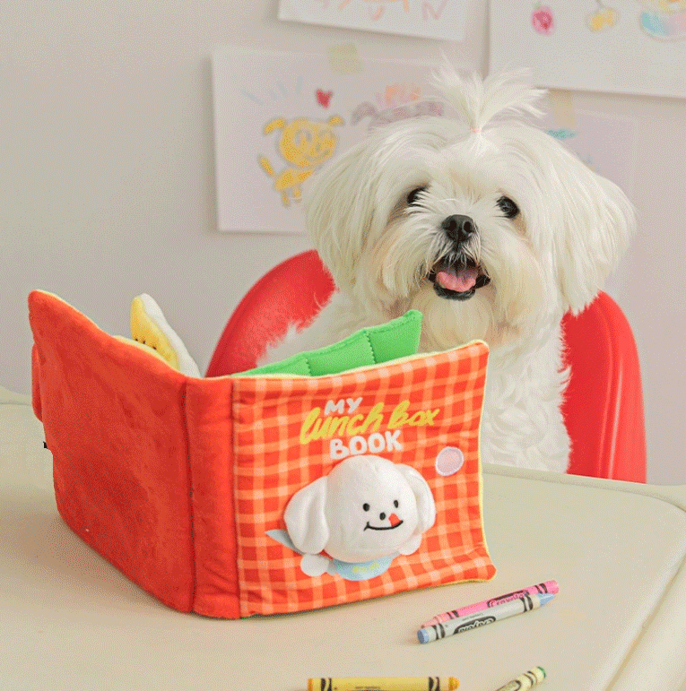 Cute Folding Wallet Hiding Food Sniffing Toys with Sound petin