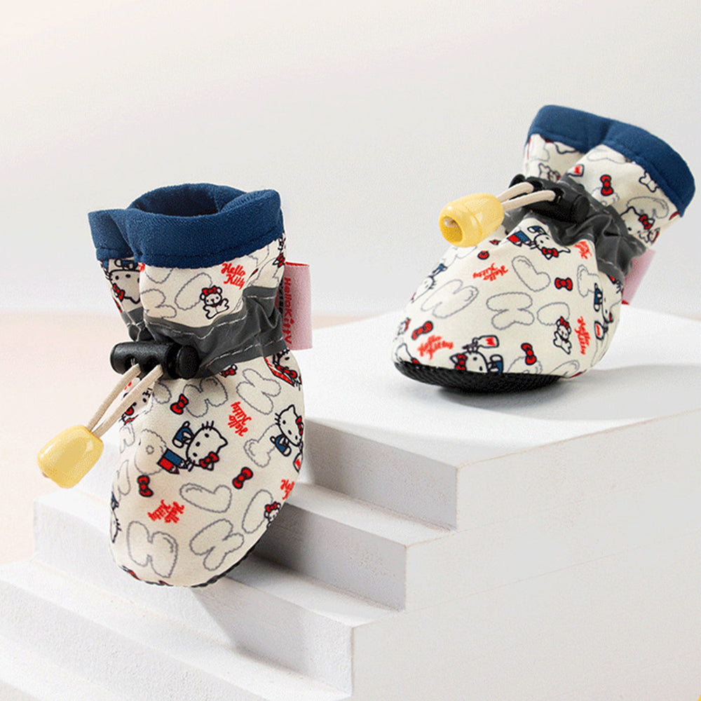 Cute Printed Breathable Soft-soled Dog shoes petin