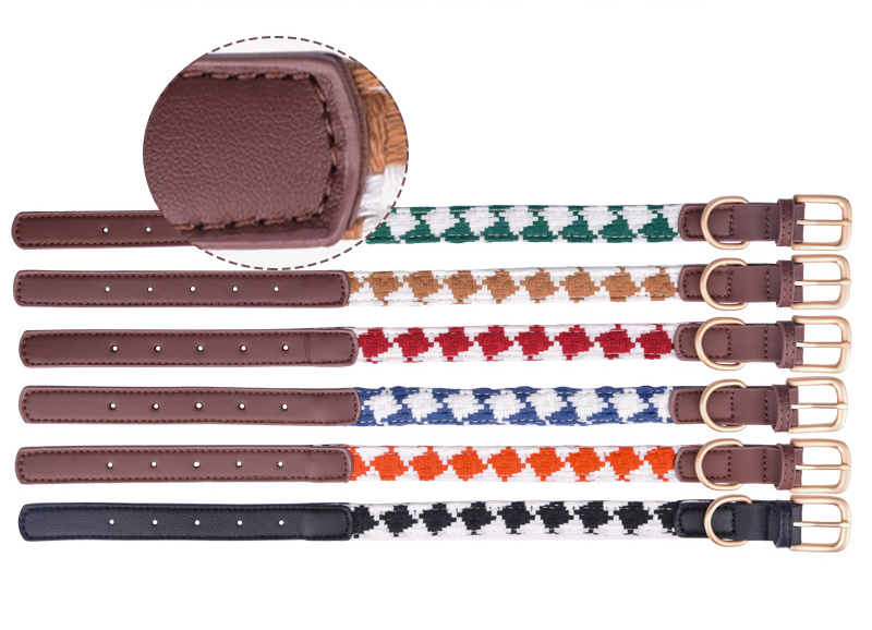 Diamond Lattice Dog Collar&Leash Set petin