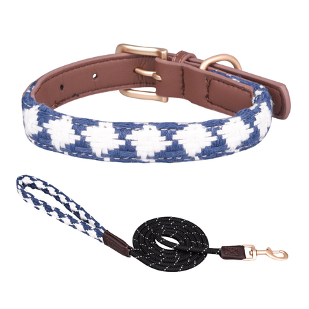 Diamond Lattice Dog Collar&Leash Set petin