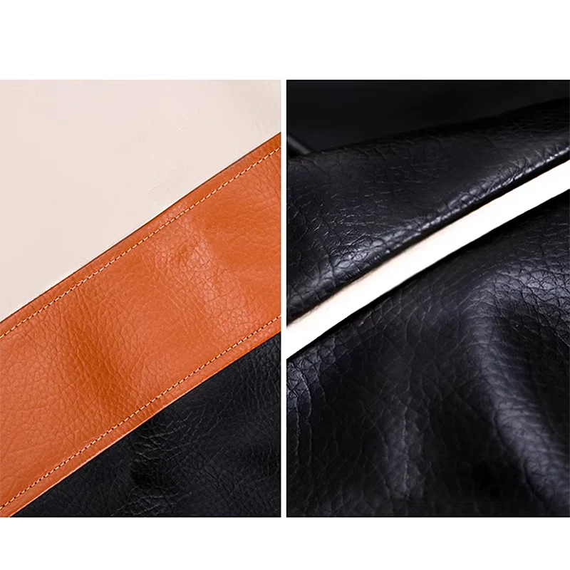 Dog Leather Jacket Coat 1