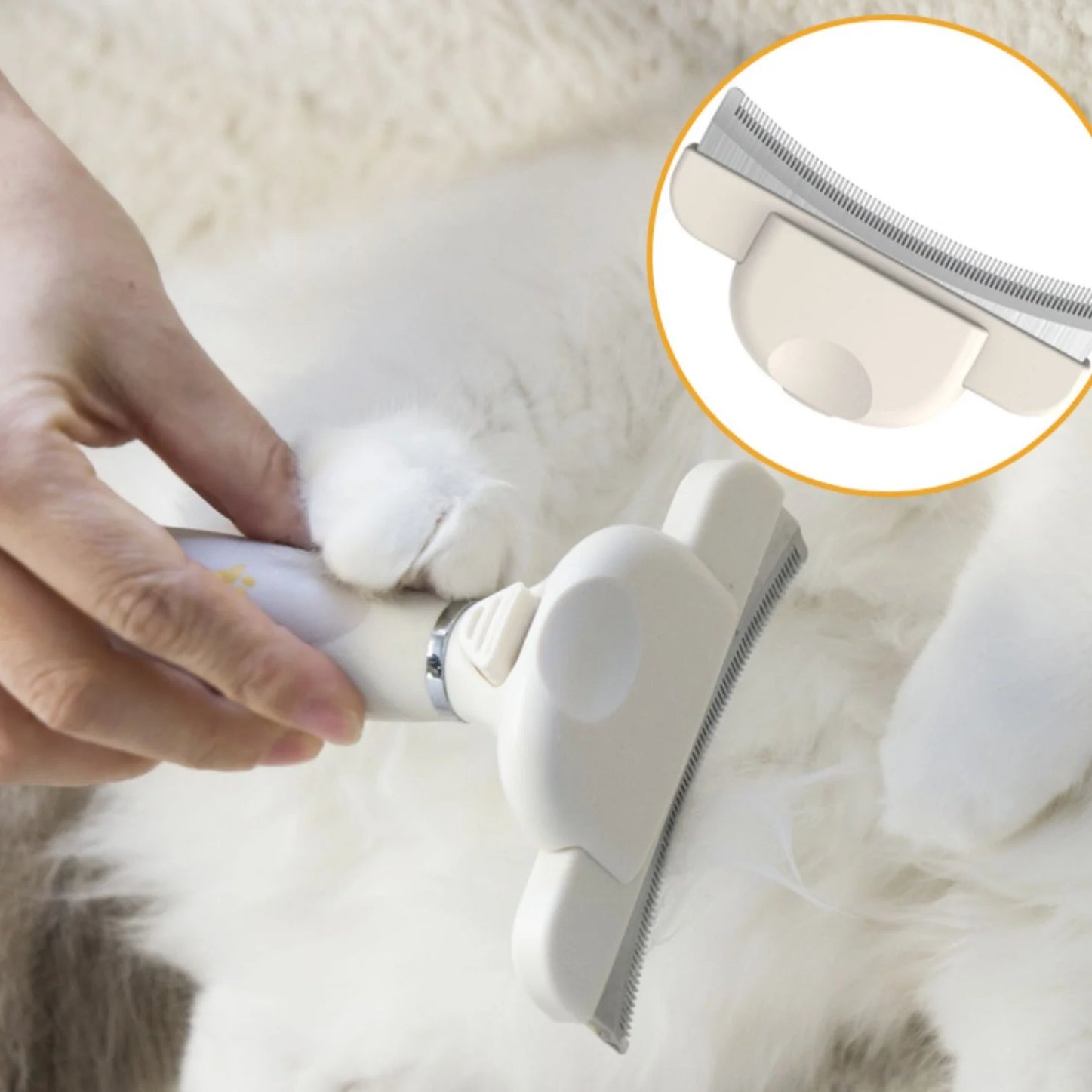 Effective Pet Deshedding Comb 3