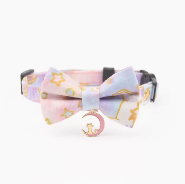 Fantasy Unicorn Moon&Star Cat Bow Tie petin