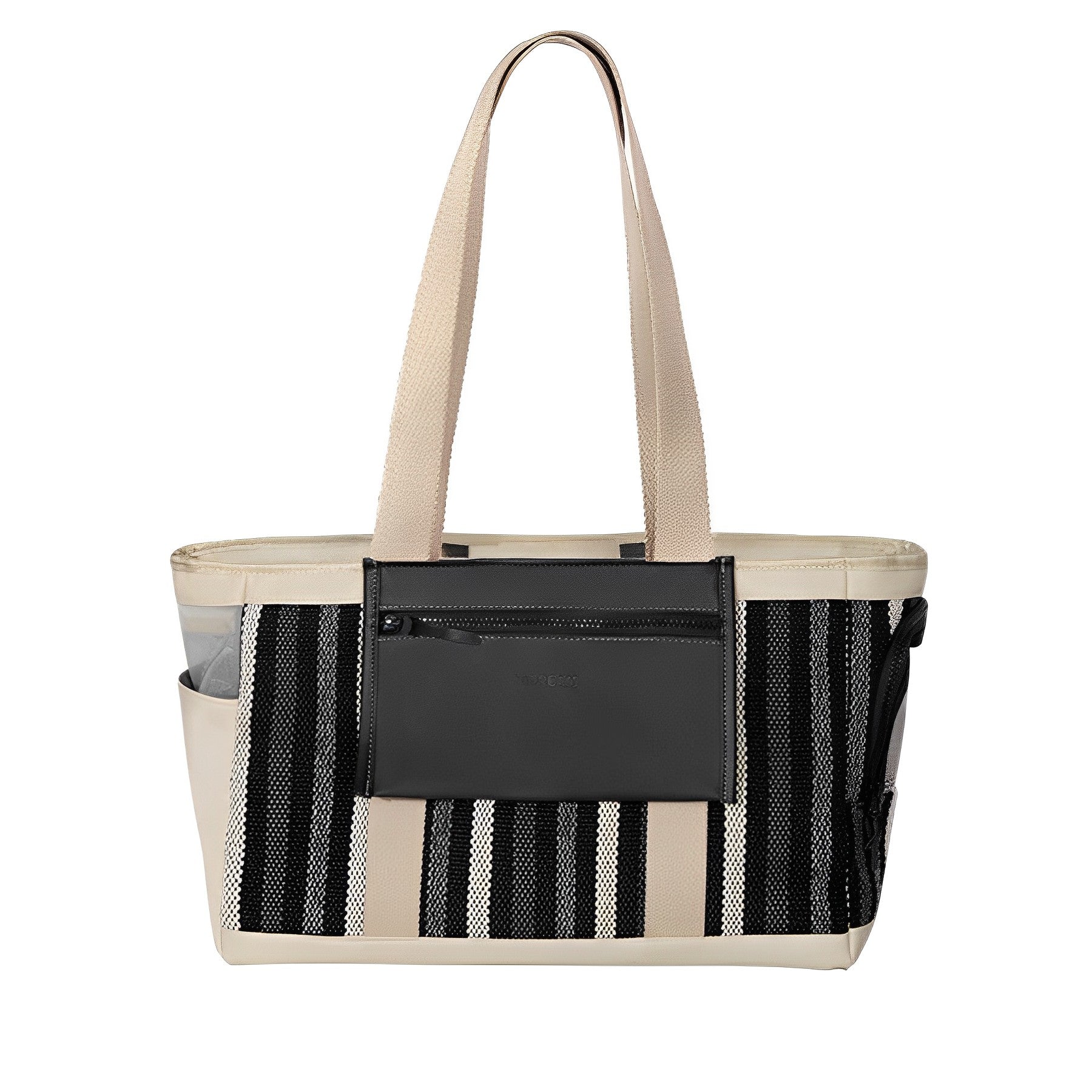 Fashion Stripe Pet Travel Shoulder Bag petin