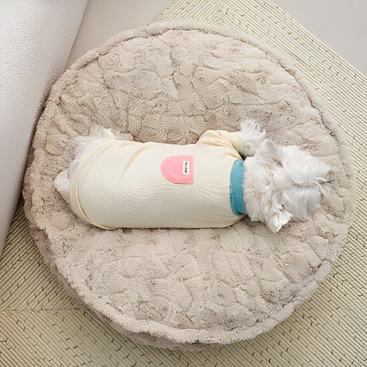 Fluffy Plush Cloud Dog Bed petin