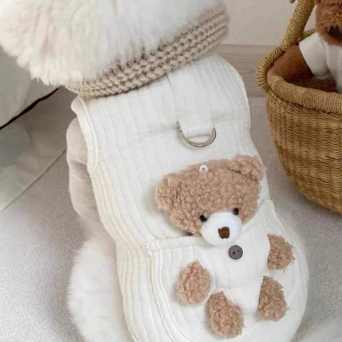 Fluffy Bear Dog Sweaters 1
