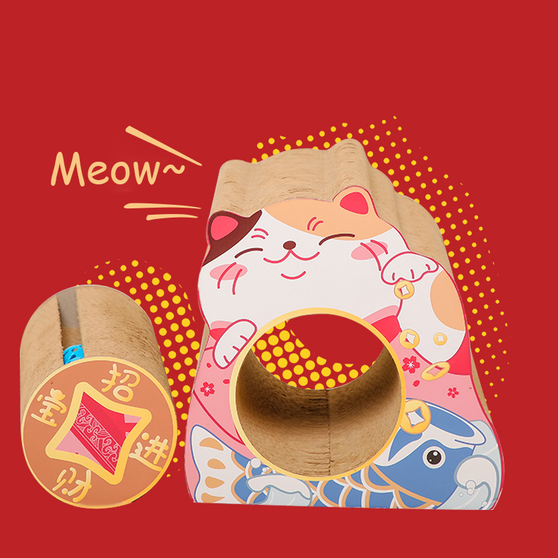 Fortune Cat Scratching Board petin