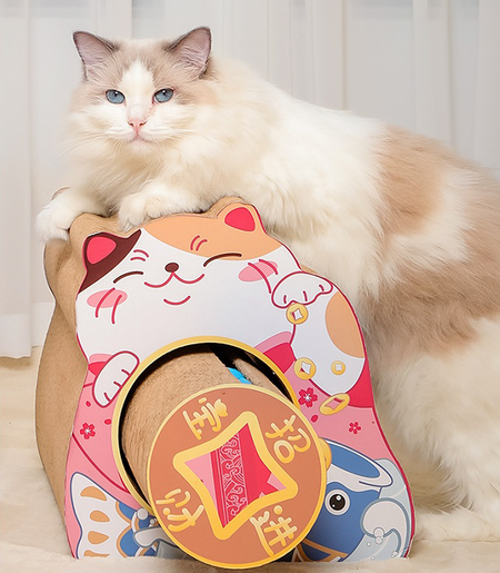 Fortune Cat Scratching Board petin