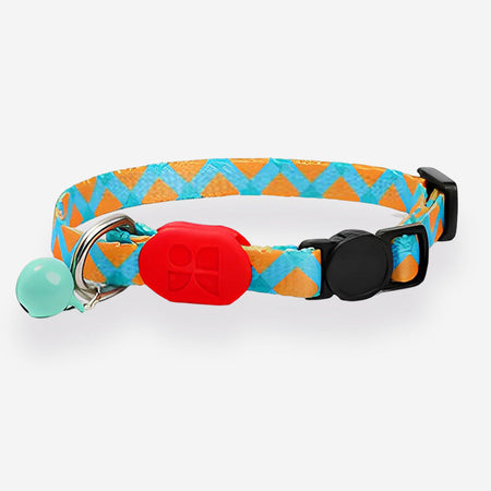 Freely Adjustable Colorful Cat Collar petin